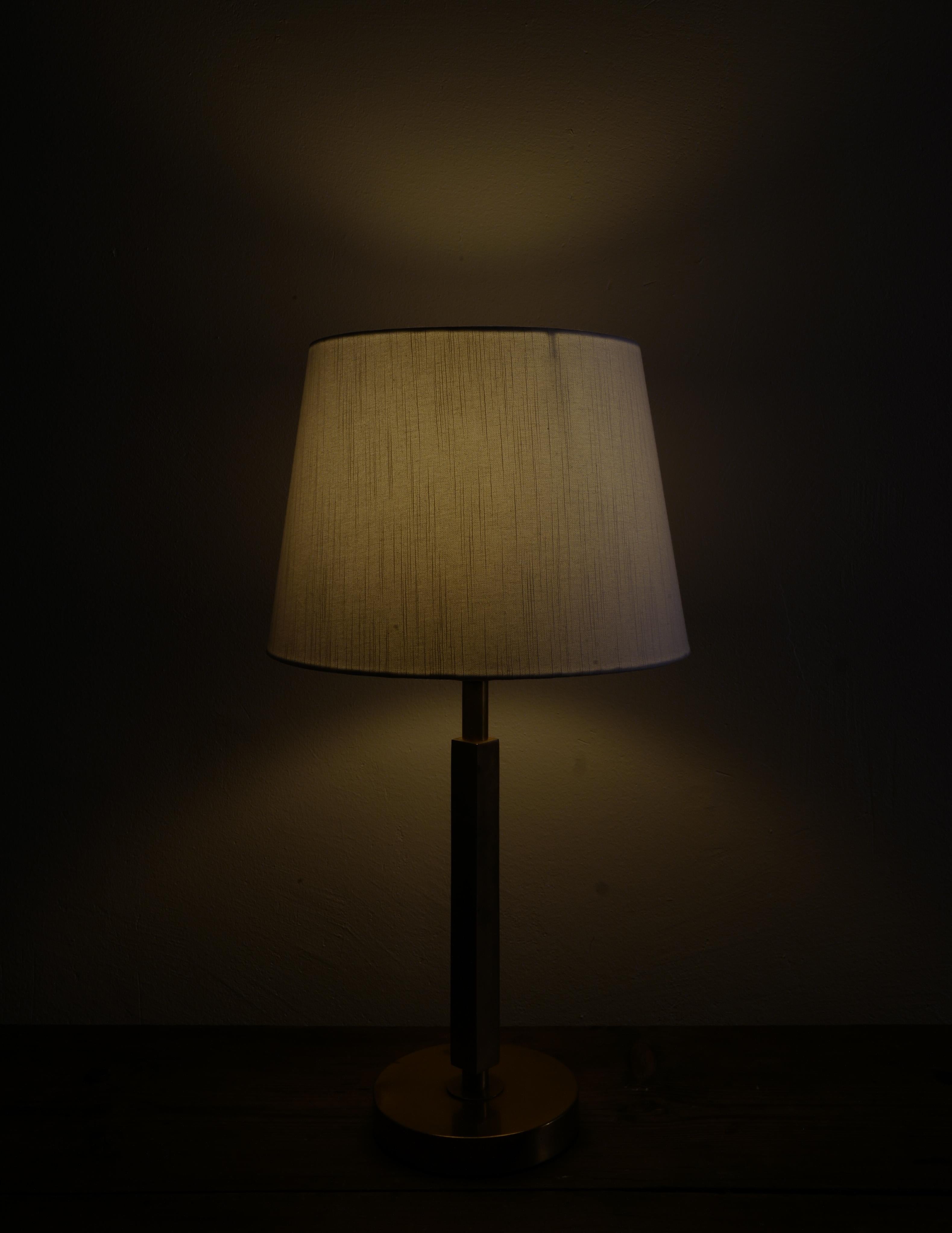 Swedish Table Lamp in Brass, 1960s In Good Condition In Stockholm, SE