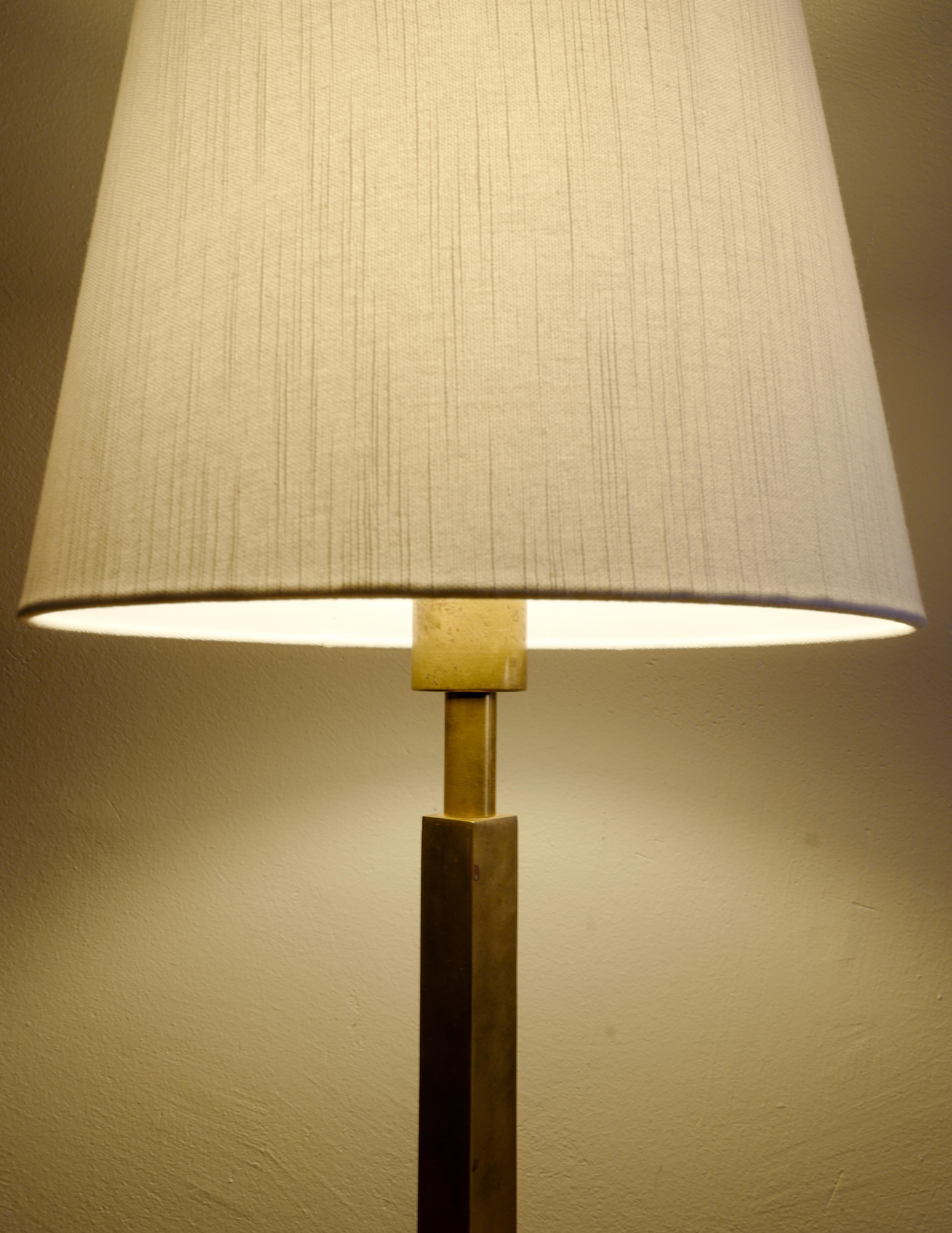 Mid-20th Century Swedish Table Lamp in Brass, 1960s