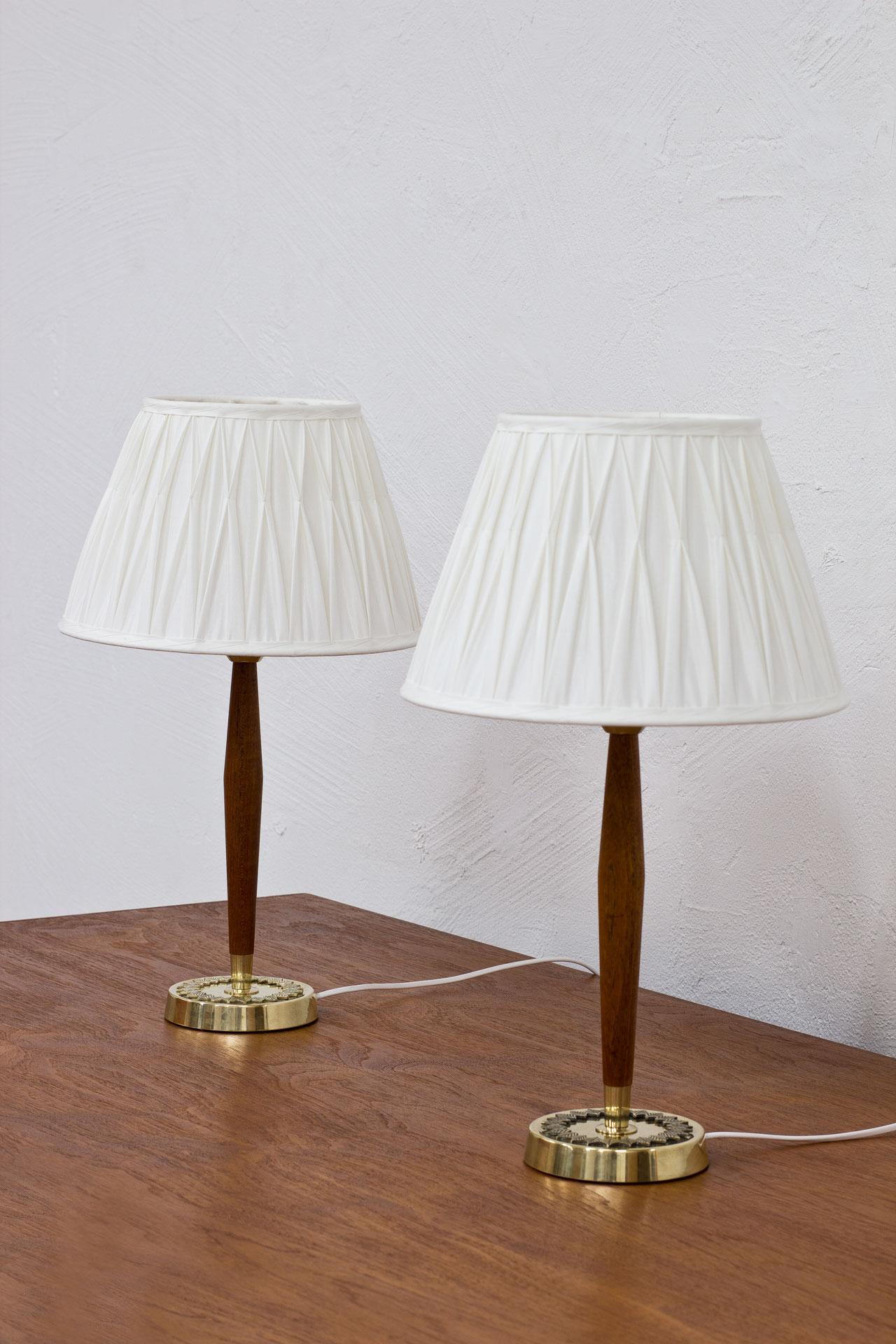 20th Century Swedish Table Lamps by Hans Bergström for ASEA, 1950s