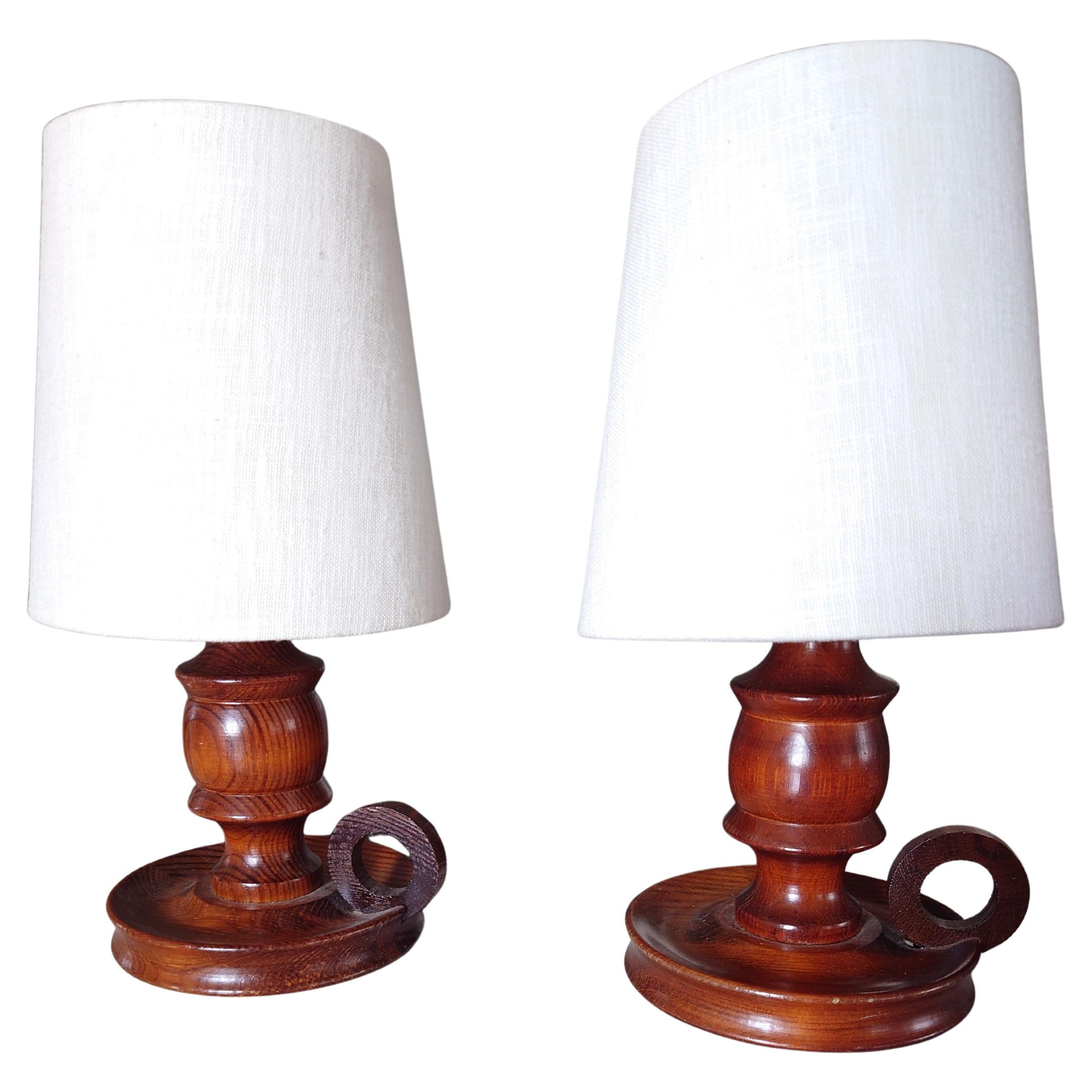 Schwedische Tischlampen Mid Century modern 60s 70s im Angebot