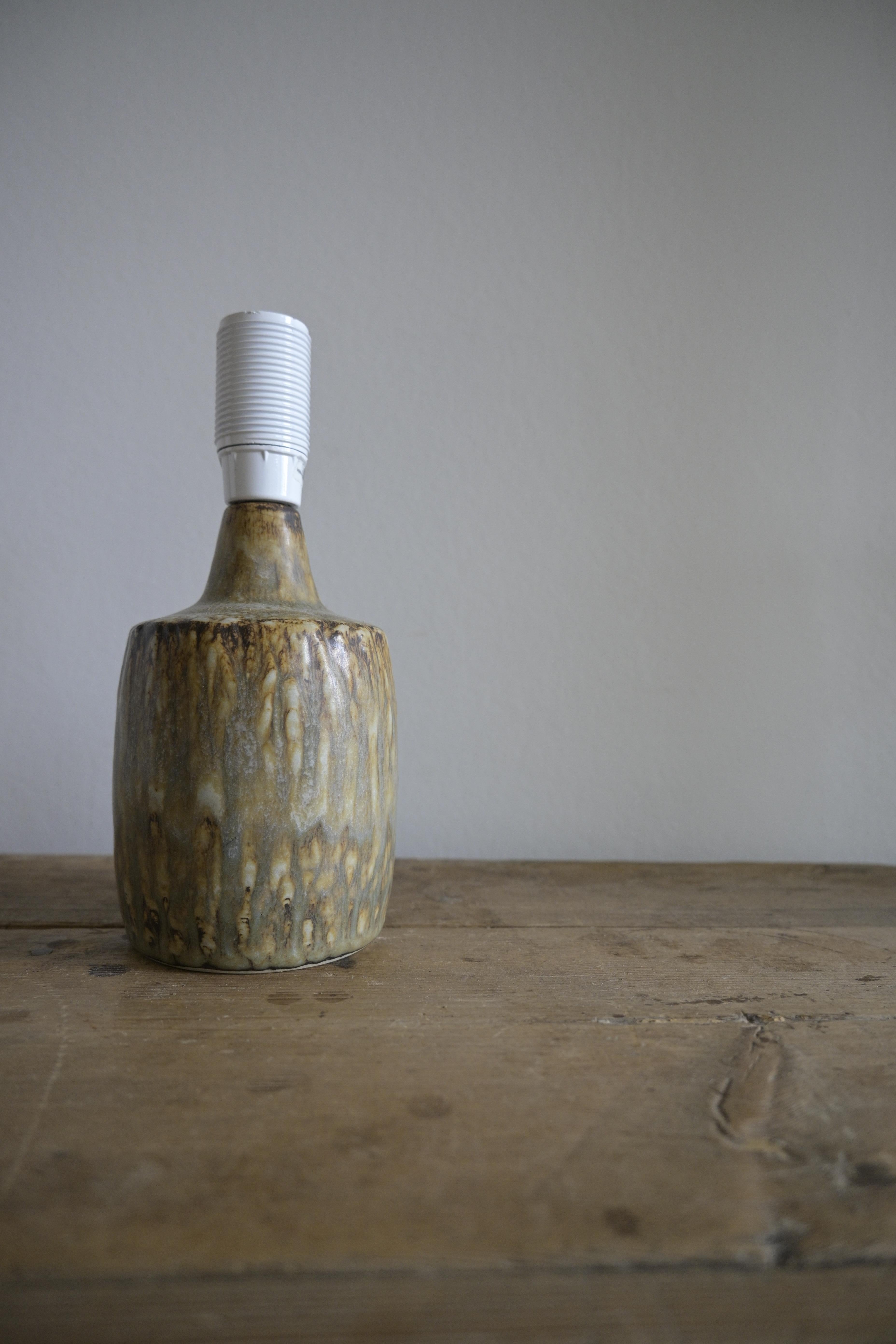 20th Century Swedish Table 'Rubus' Lamp by Gunnar Nylund, Rörstrand ca 1940-50 For Sale