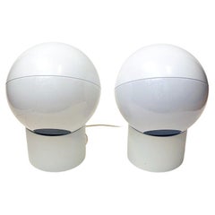 Swedish Tablelamp Pair 'Luno' 1241 by Uno & Östen Kristiansson for Luxus 1970s