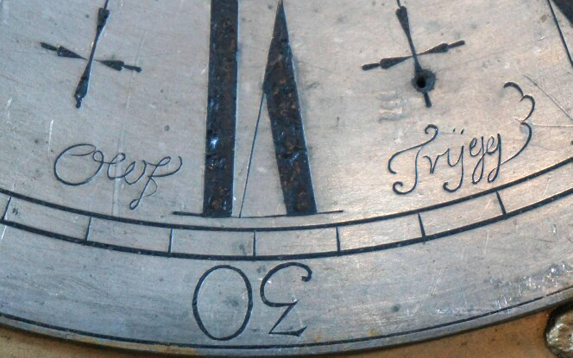 Swedish Tall Case Clock by Olof Trÿgg In Excellent Condition In Great Barrington, MA