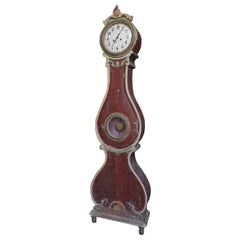 Swedish Tall Case Clock from Fryksdal