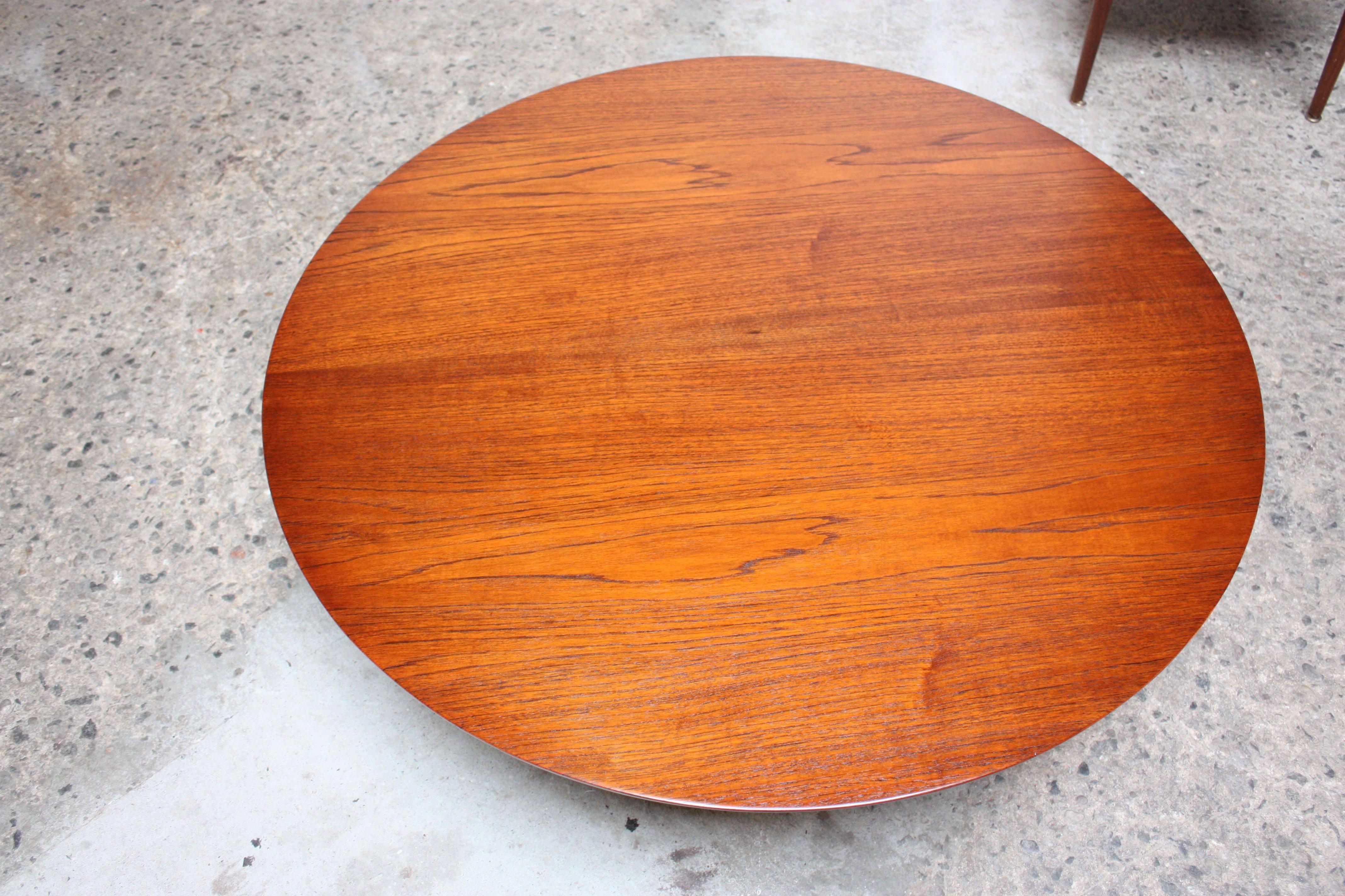 round birch coffee table