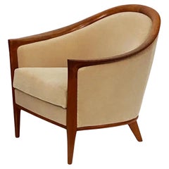 Fauteuils club ou de salon suédois en teck par Bertil Fridhagen, deux disponibles