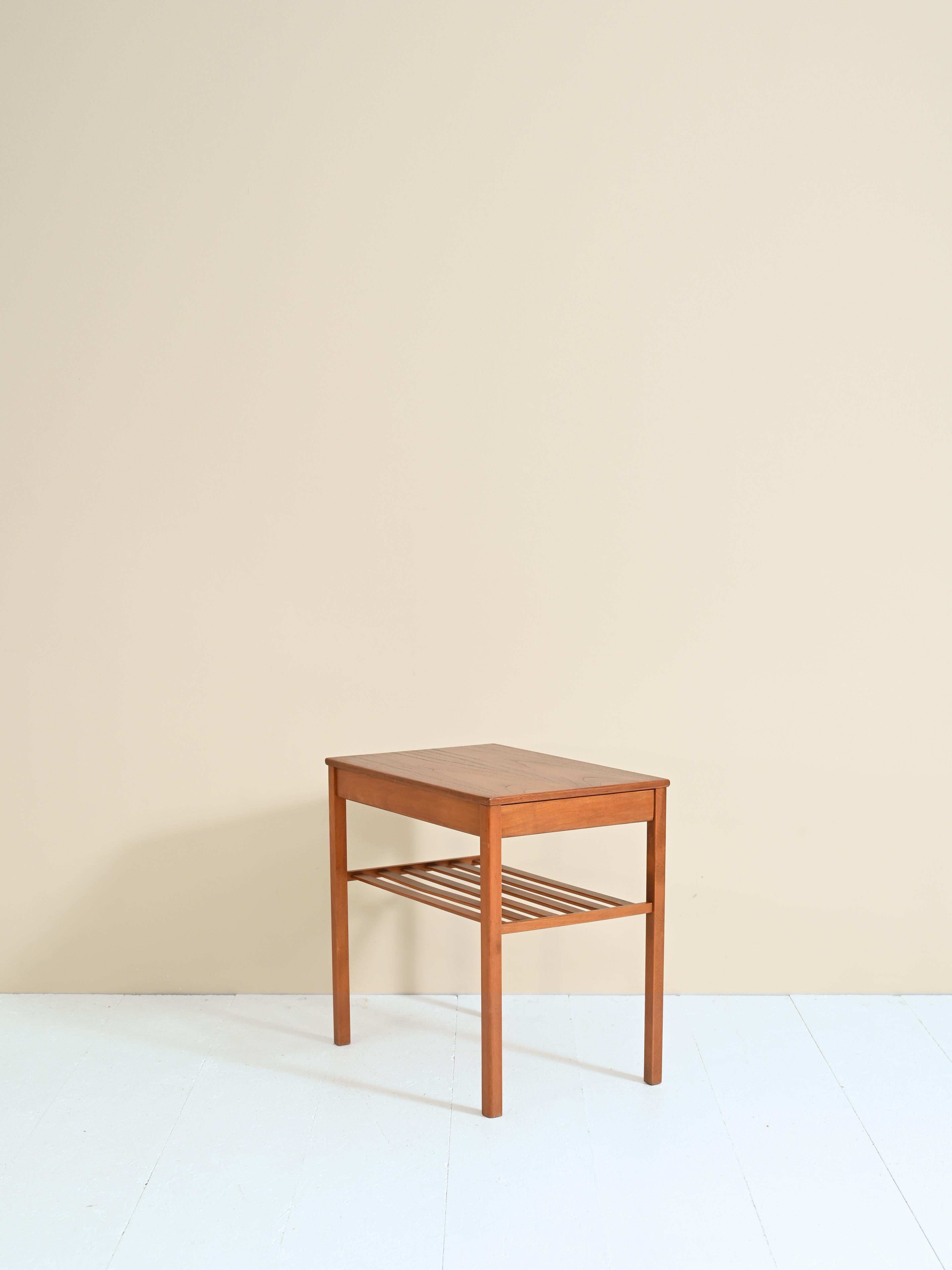 Swedish Teak Coffee Table/Bedside Table from the Company Tingströms 3
