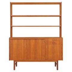 Swedish Teak Credenza and Bookcase