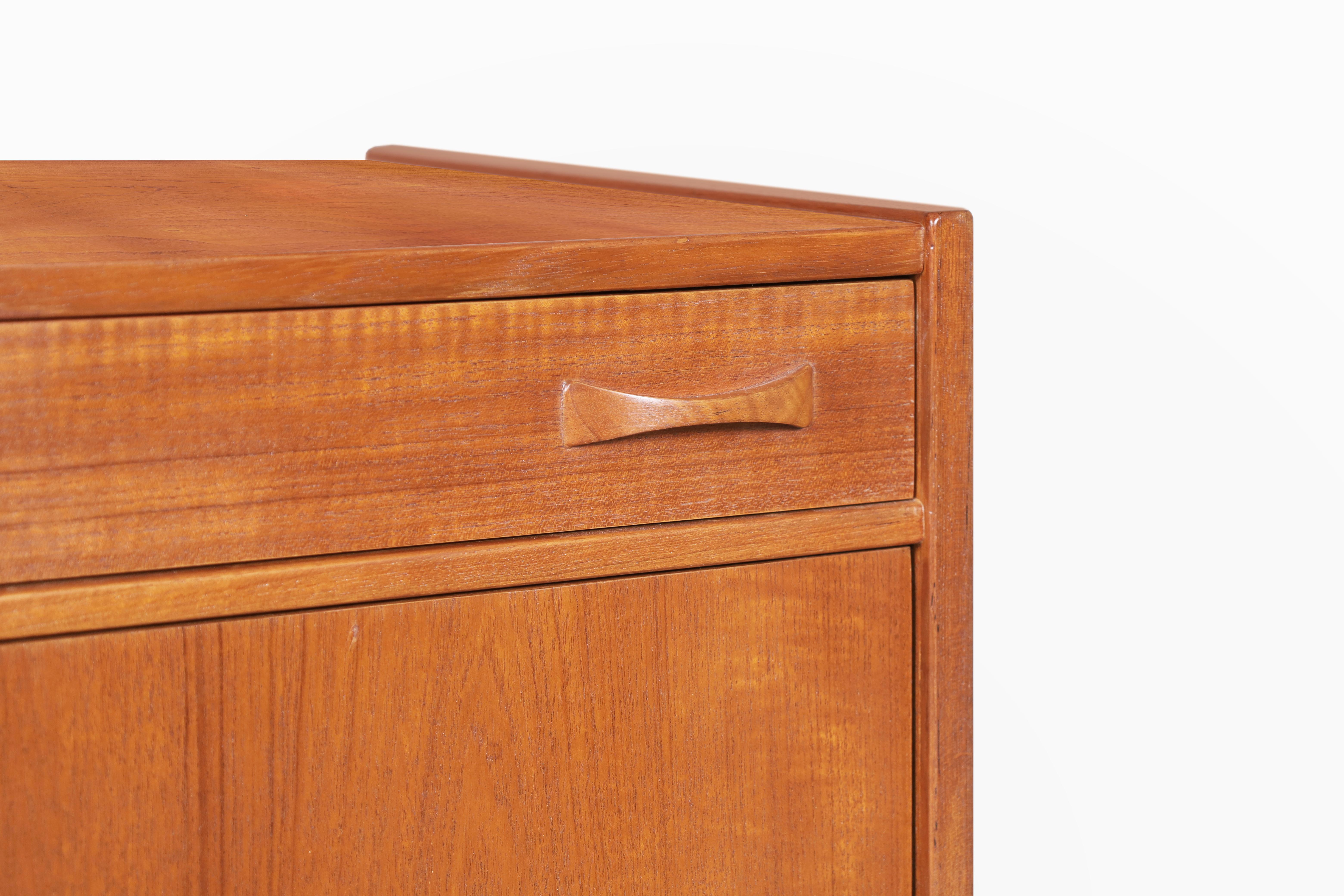 Mid-20th Century Swedish Teak Credenza by Tage Olofsson for Ulferts Mobler For Sale