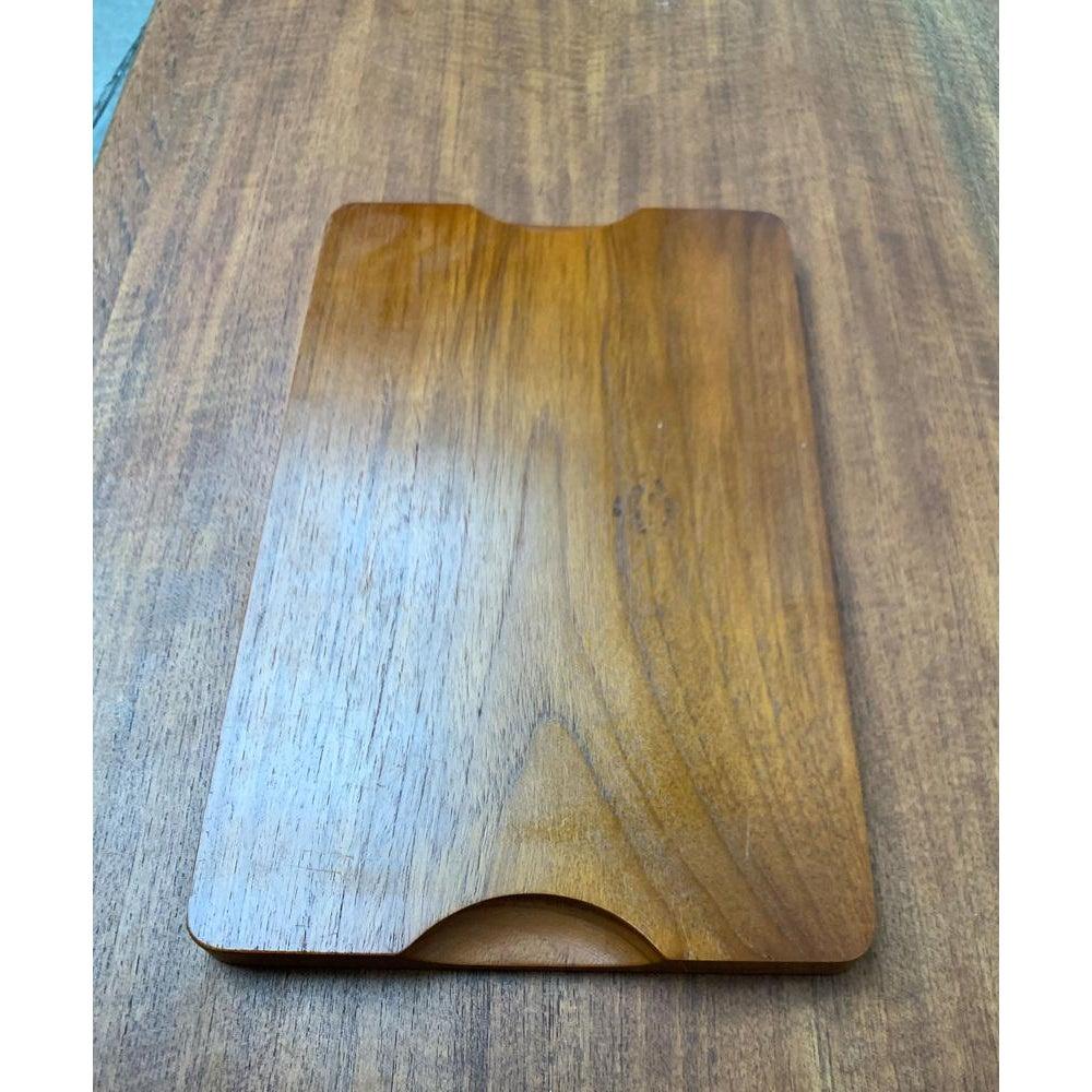 Tabla de cortar de teca sueca de Karl Holmberg, años 60 en venta 4