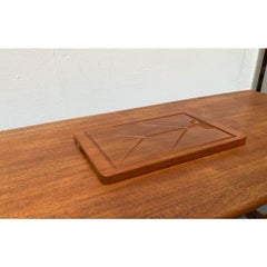 Planche à découper en teck suédoise de Karl Holmberg, années 1960