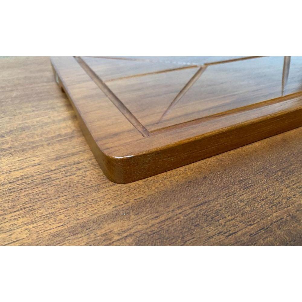 Tabla de cortar de teca sueca de Karl Holmberg, años 60 en Excelente estado para la venta en Hamburg, DE