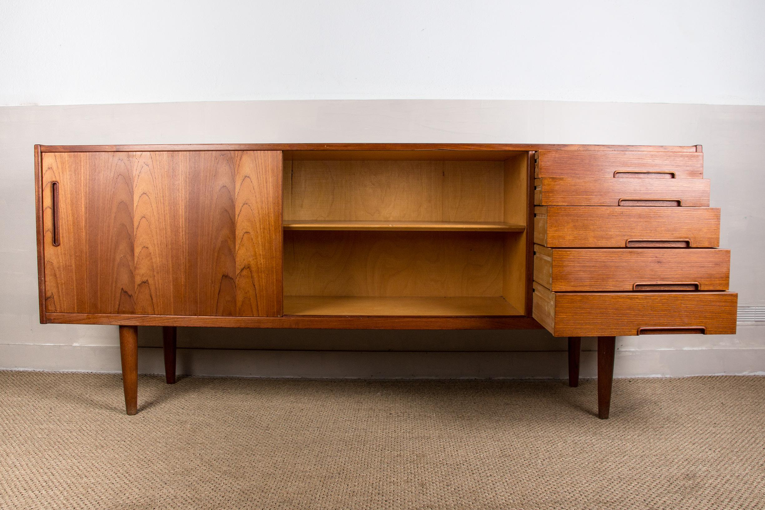 Swedish Teak Sideboard by Nils Jonsson for Hugo Troeds, 1960 5