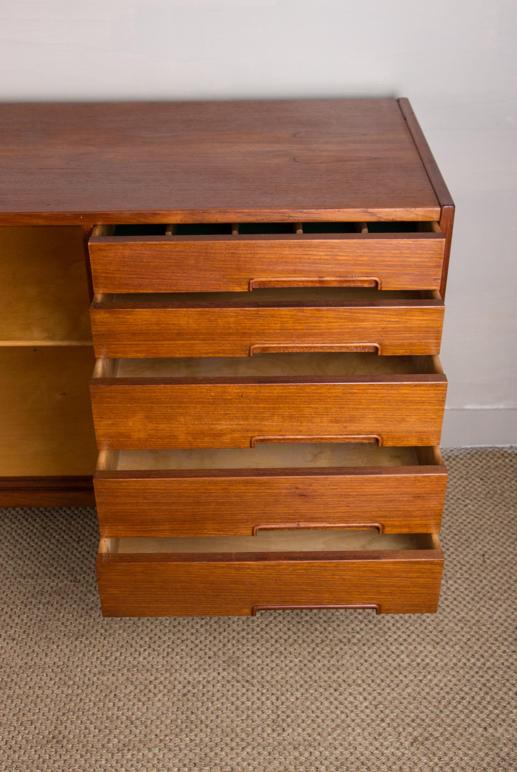 Swedish Teak Sideboard by Nils Jonsson for Hugo Troeds, 1960 6