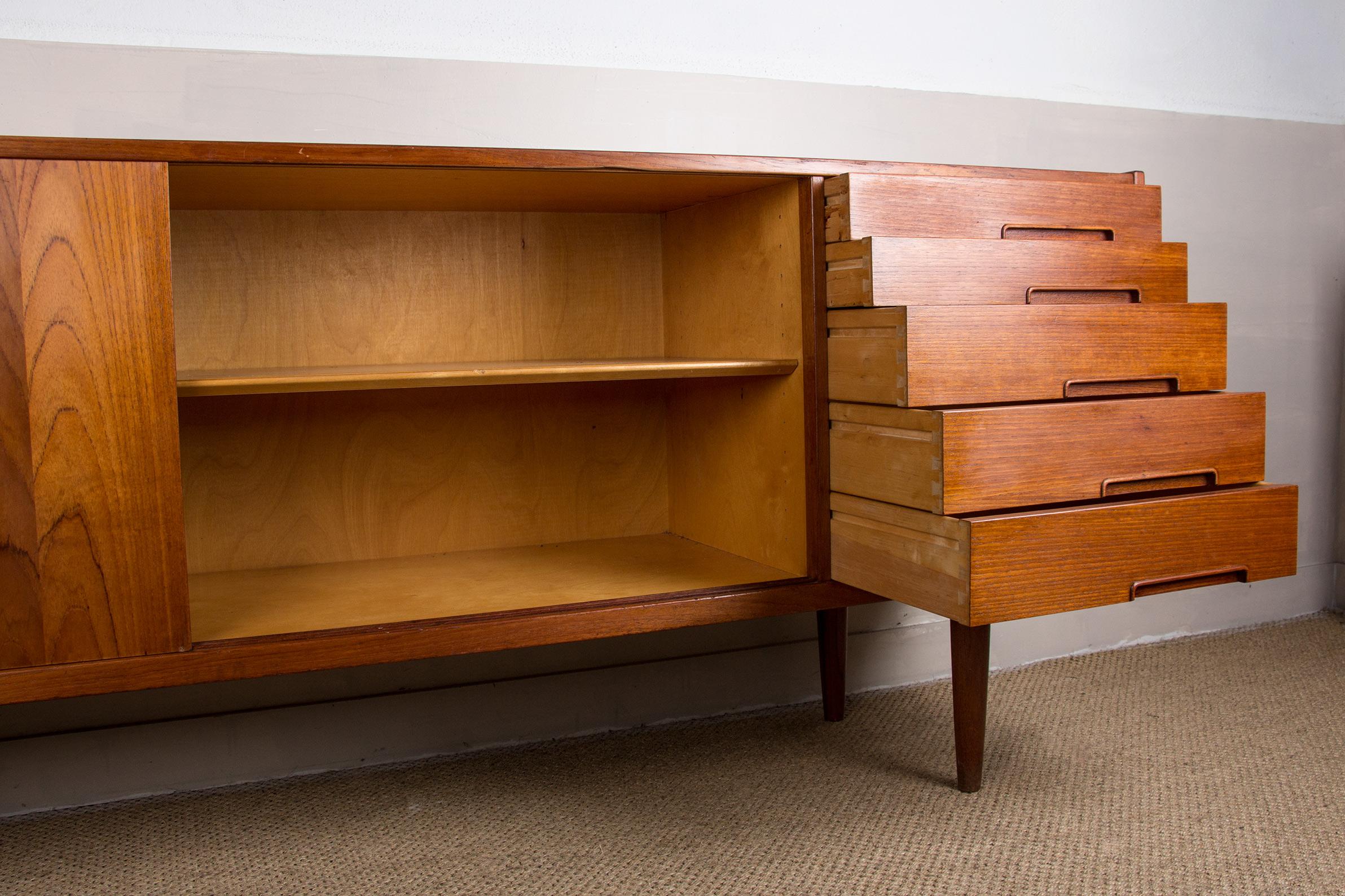 Swedish Teak Sideboard by Nils Jonsson for Hugo Troeds, 1960 7