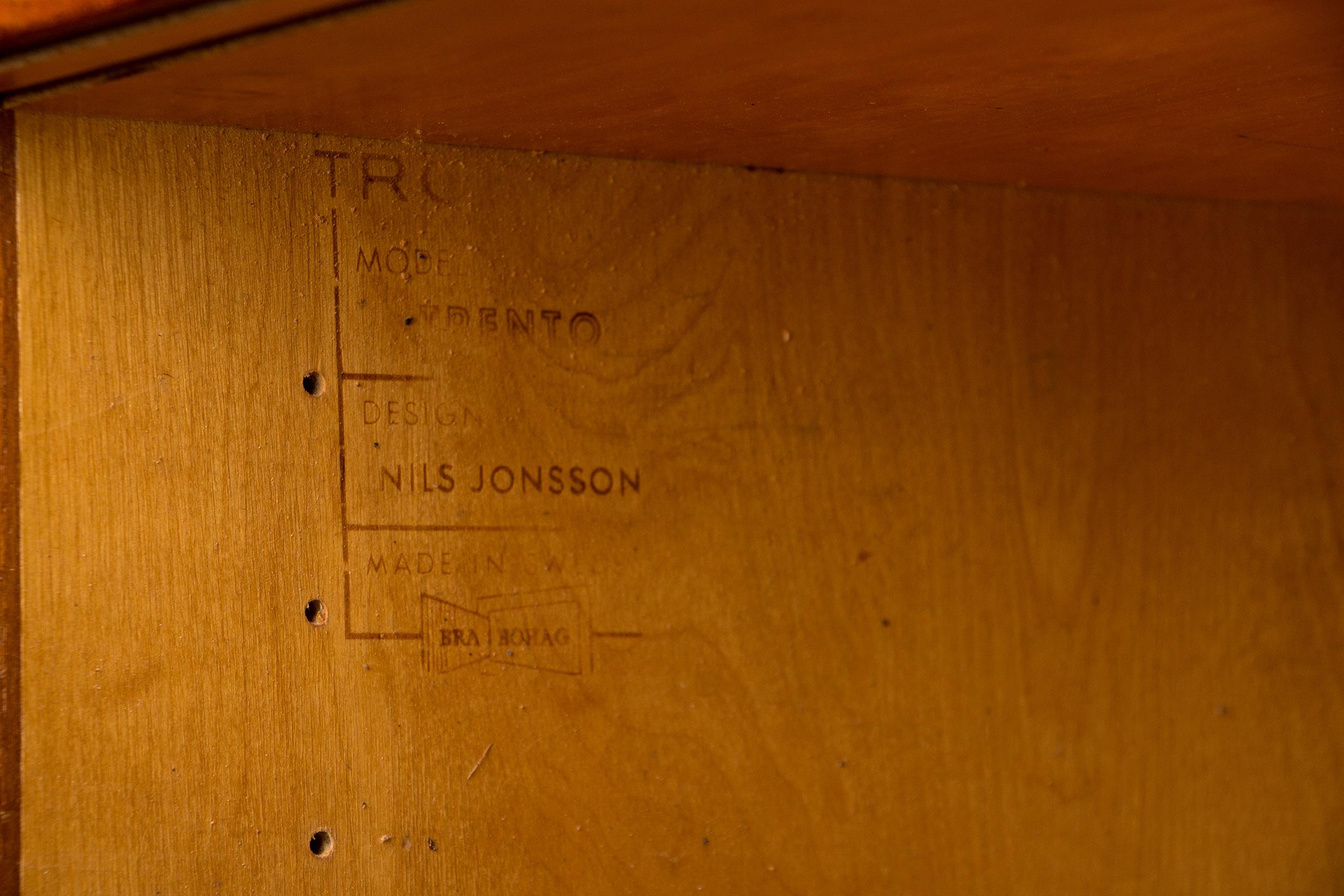 Swedish Teak Sideboard by Nils Jonsson for Hugo Troeds, 1960 12