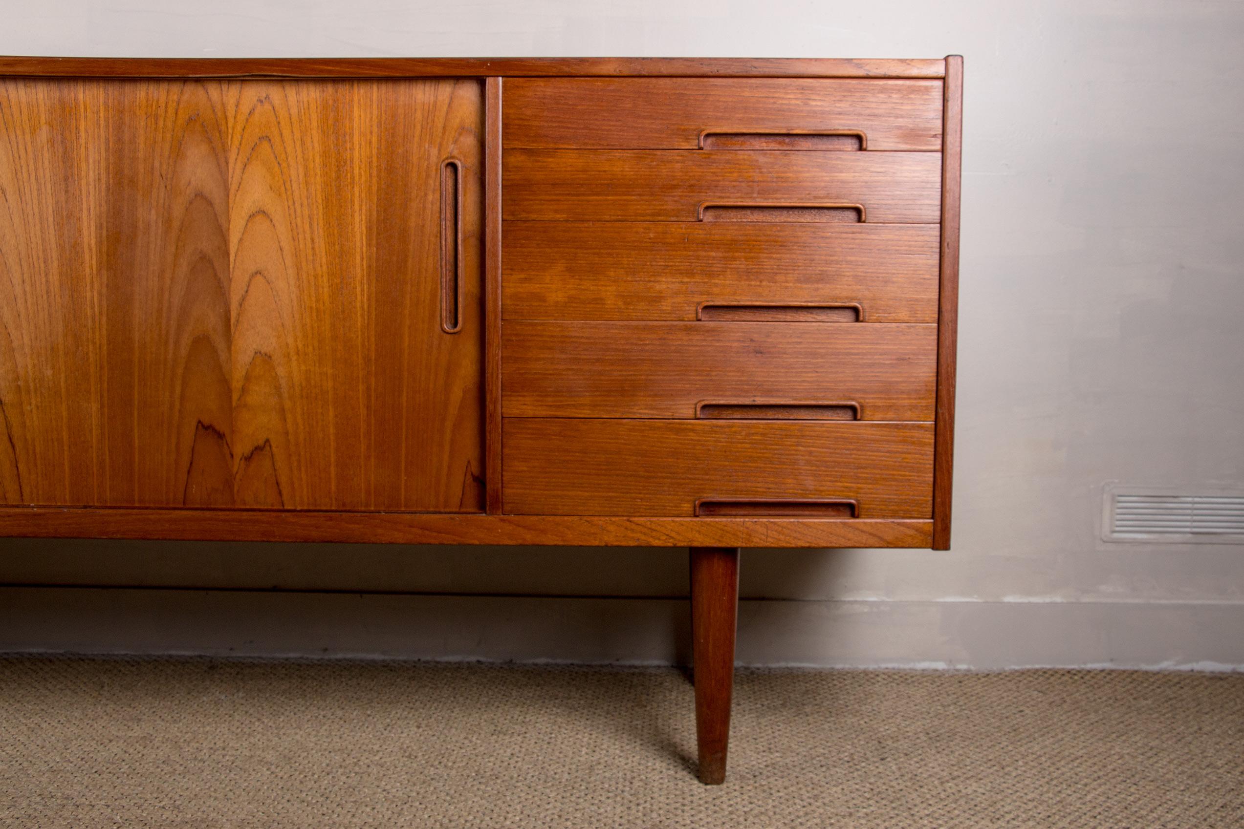 Swedish Teak Sideboard by Nils Jonsson for Hugo Troeds, 1960 2
