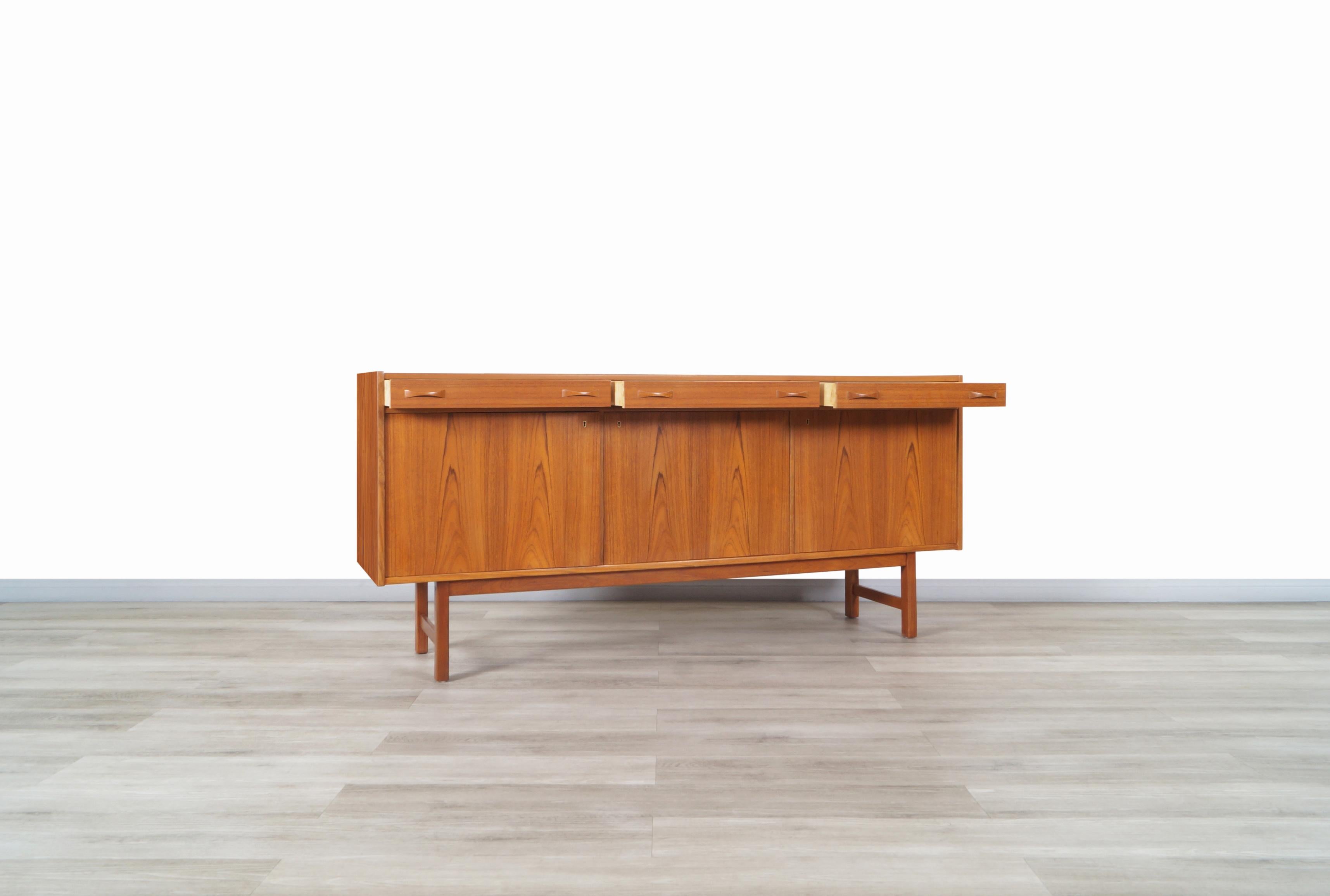 Swedish Teak Sideboard by Tage Olofsson for Ulferts Mobler 1
