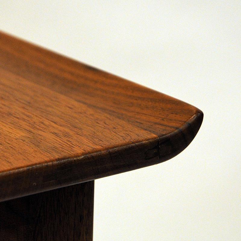 Mid-20th Century Swedish Teak Sidetable Pair Frisco by Folke Ohlsson for Tingströms, 1960s