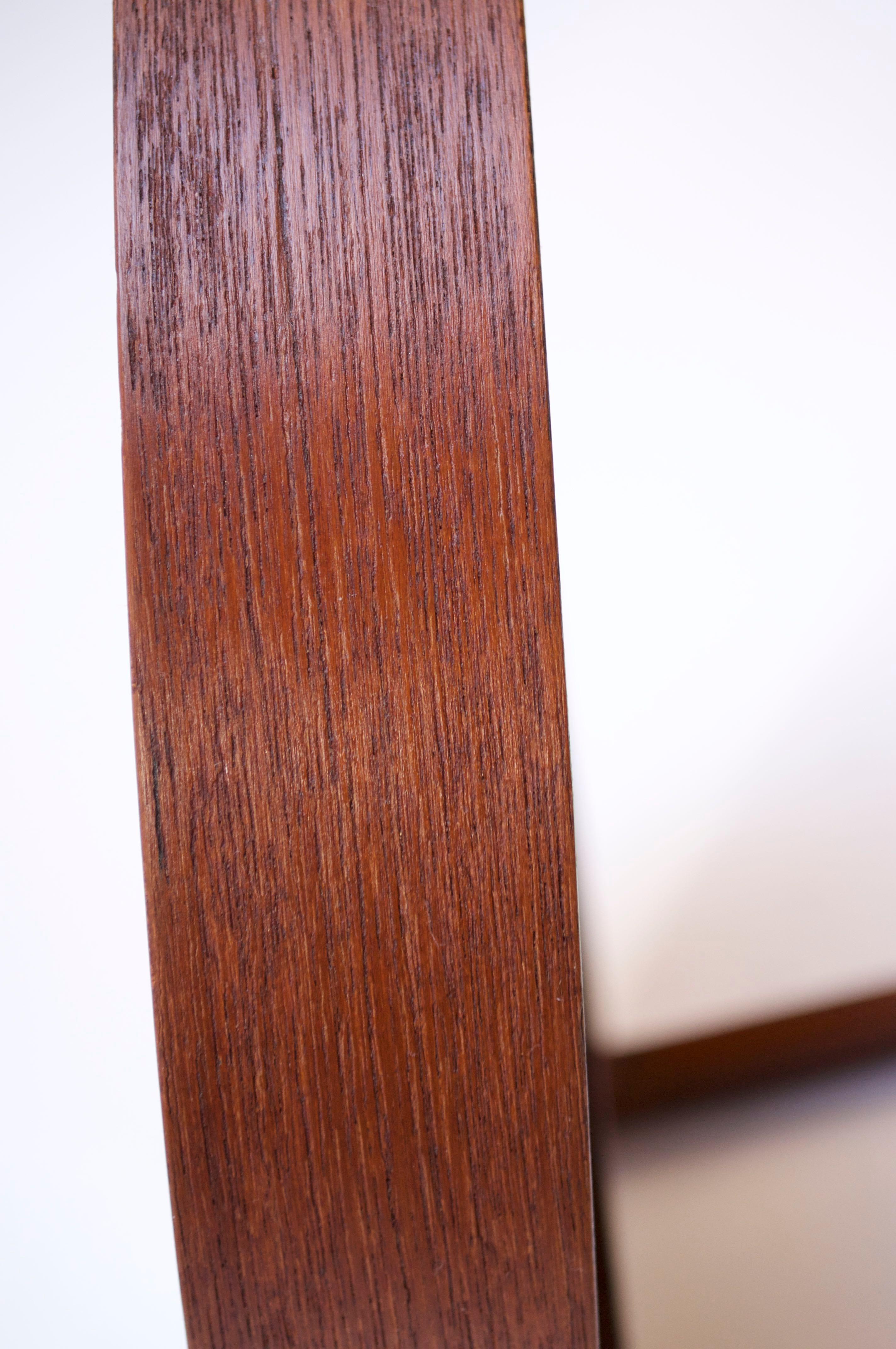 Swedish Teak Table Mirror by Uno and Östen Kristiansson for Luxus For Sale 3