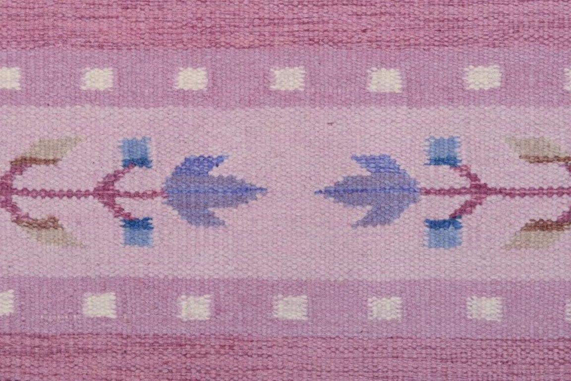 Diseñadora textil sueca. Alfombra de pura lana. Técnica Rölakan. Sueco en venta
