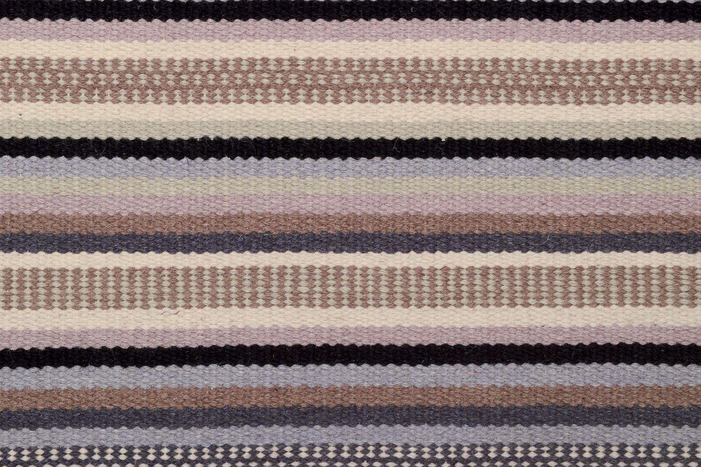 Scandinavian Modern Swedish textile designer. Hand-knotted wool rug.  Woven in several colors. For Sale