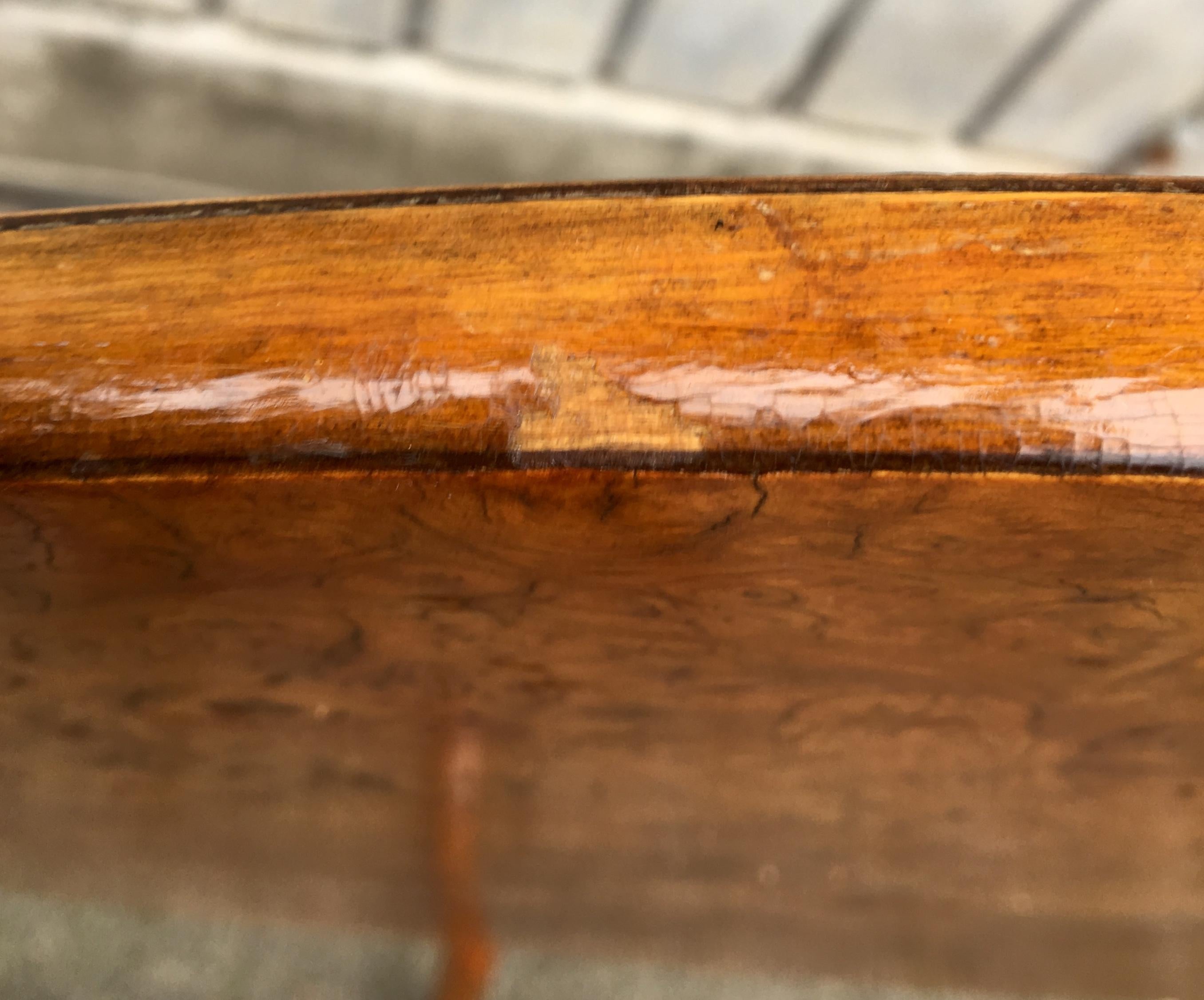 Swedish Tilt Top Table In Birchwood Root Veneer For Sale 5