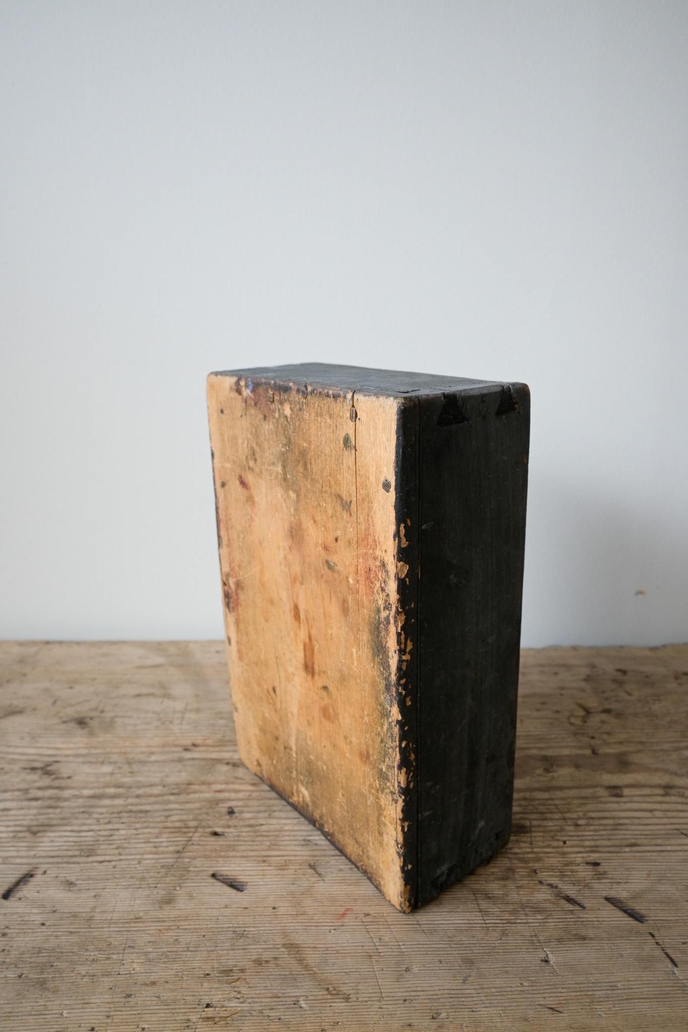 Swedish 'Timplåda' Wooden Box, dated 1824 For Sale 4