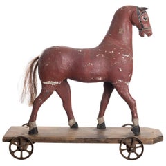Swedish Toy Horse from the 19th Century