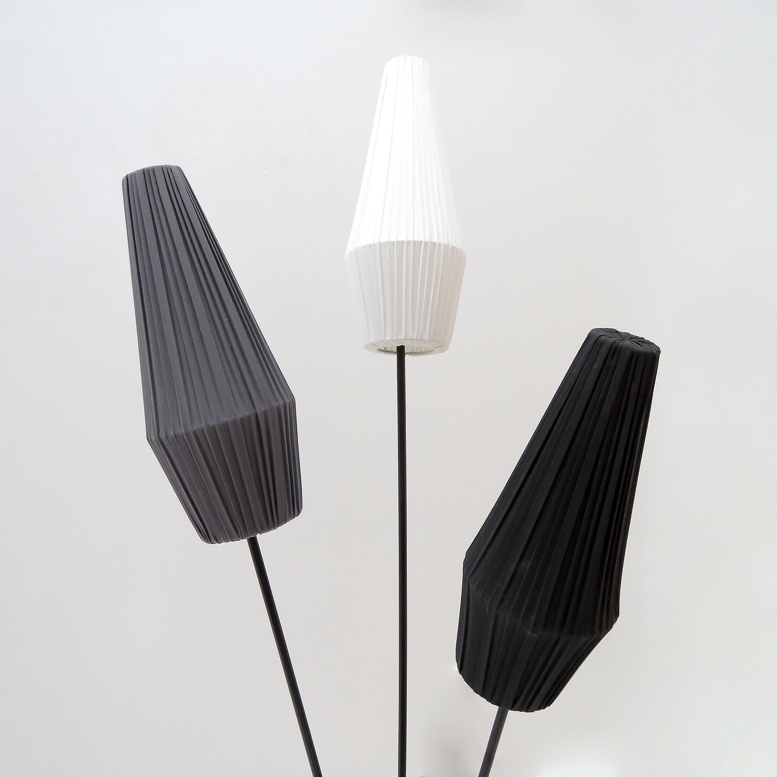 Scandinavian Modern Swedish Tripod Floor Lamp, 1950 For Sale