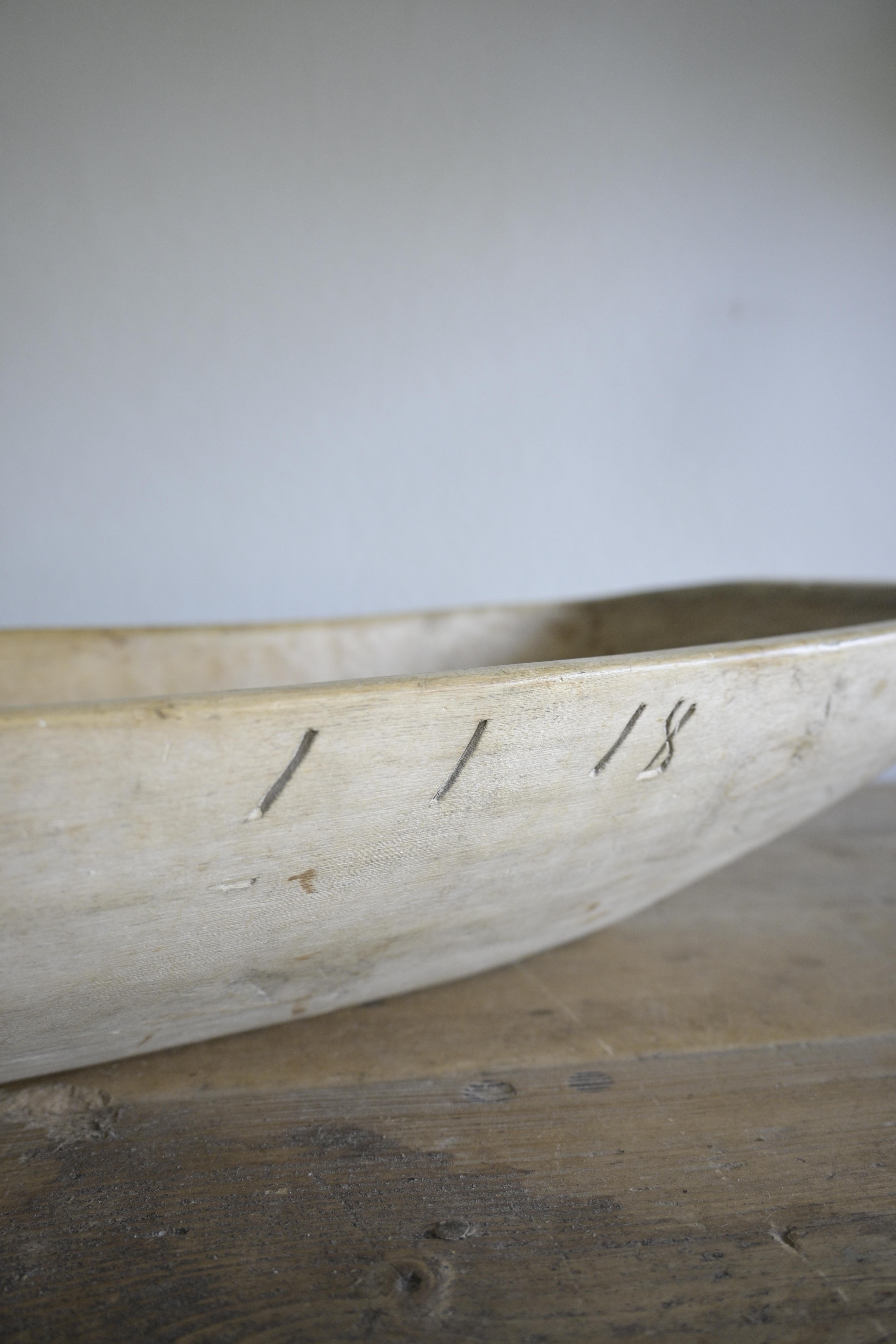 Mid-19th Century Swedish Trough dated 1866 For Sale