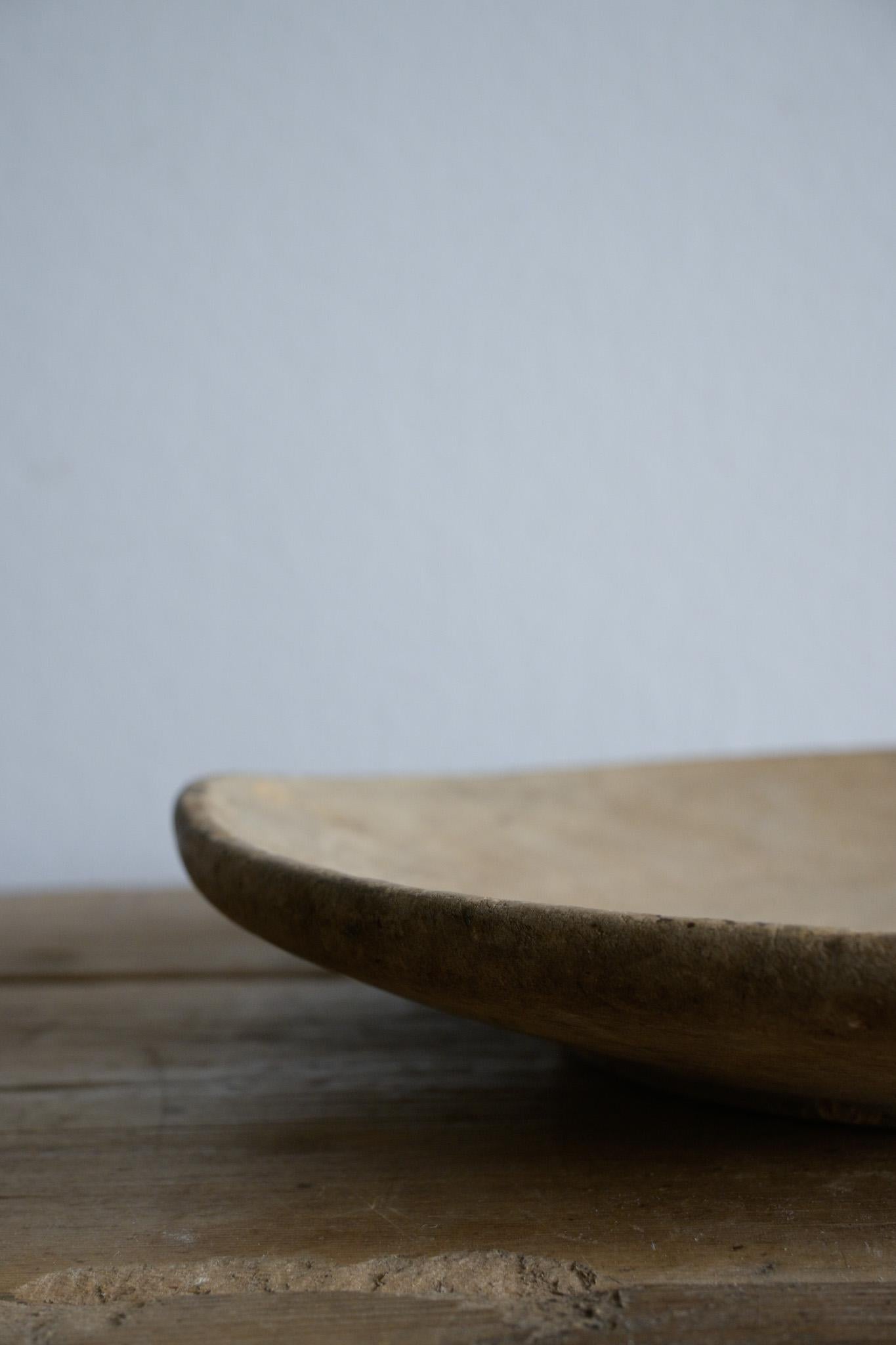 Swedish Turned Birch Platter/Sovelfat ca 1820 In Good Condition For Sale In Farsta, SE
