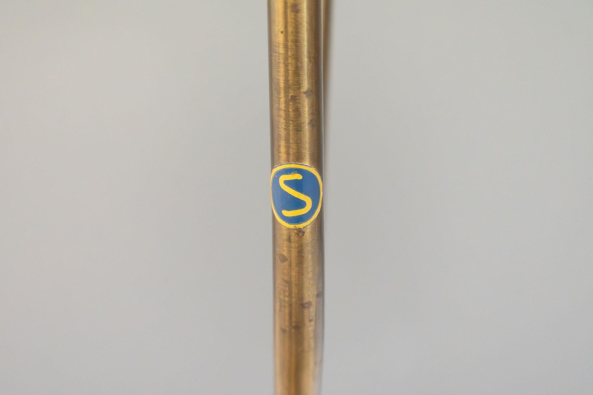 Swedish Twin Neck Floor Lamp For Sale 2