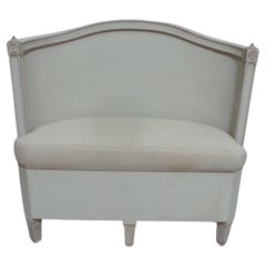 Swedish Unique Gustavian Style Bench