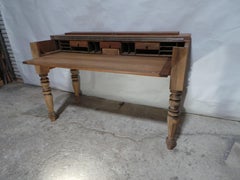 Swedish Unique Natural Wood Flip Top Desk