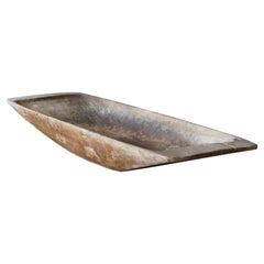 Swedish, Unique Sizable Organic Bowl or Trough, Wood, Sweden, 19th Century