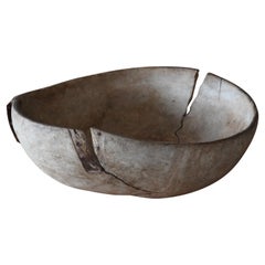 Swedish, Unique Sizable Organic Bowl, Wood, Sweden, 19th Century