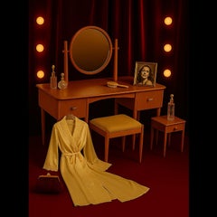 Swedish Vanity Table in Oak by Sven Engström & Gunnar Myrstrand Bodafors, 1960s