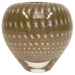 Vase / Bol suédois par Monica Backström pour Kosta Boda Artist Collection