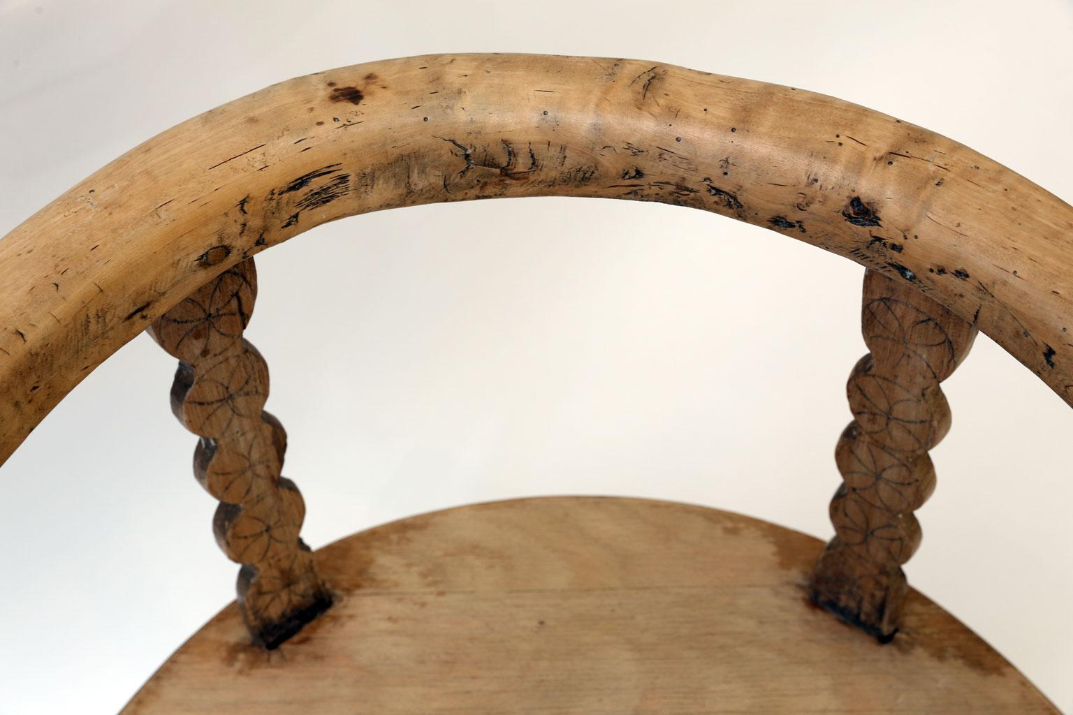 Folk Art Swedish Vernacular Chair