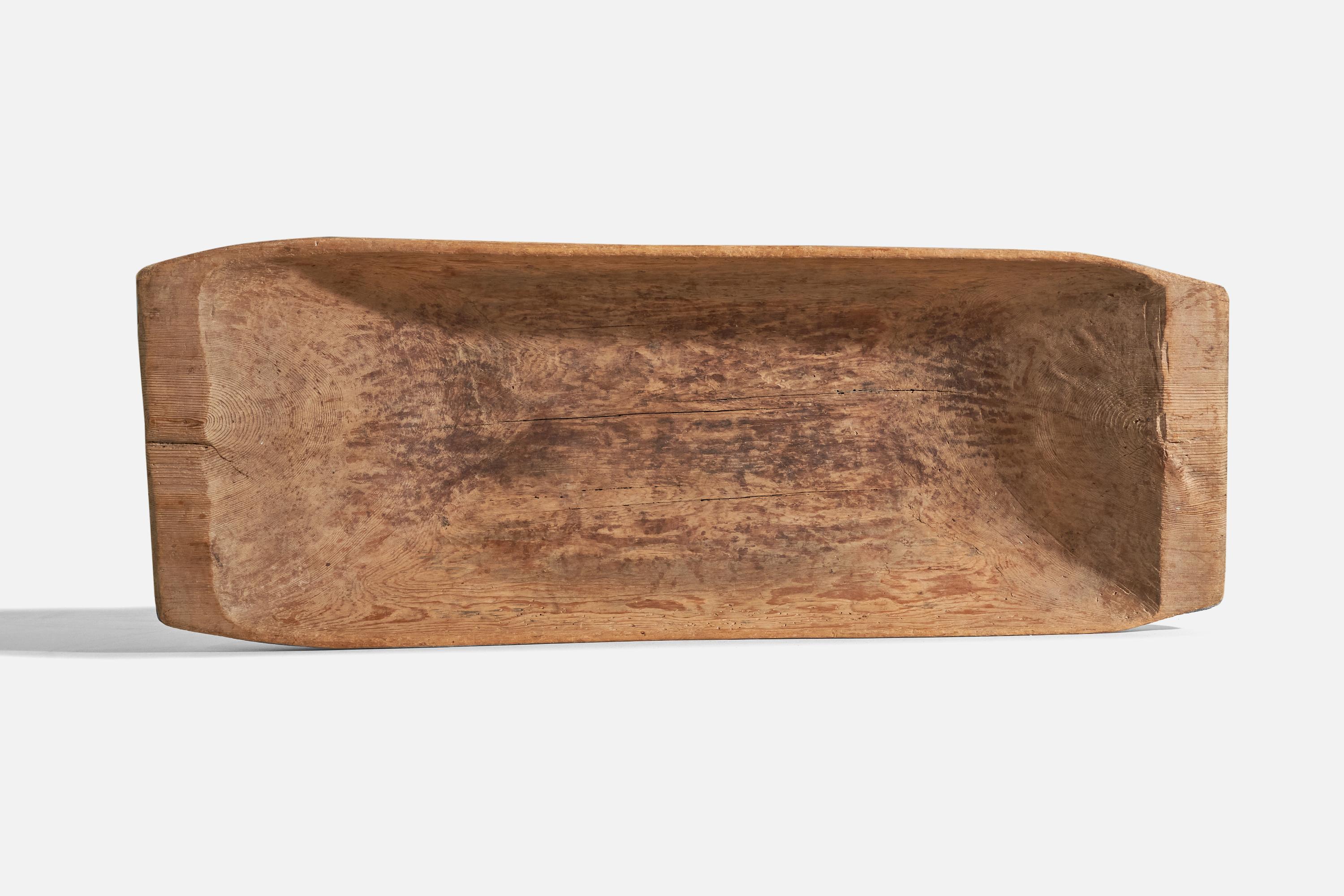 Swedish, Very Large Trough, Wood, Sweden, 19th Century For Sale 3