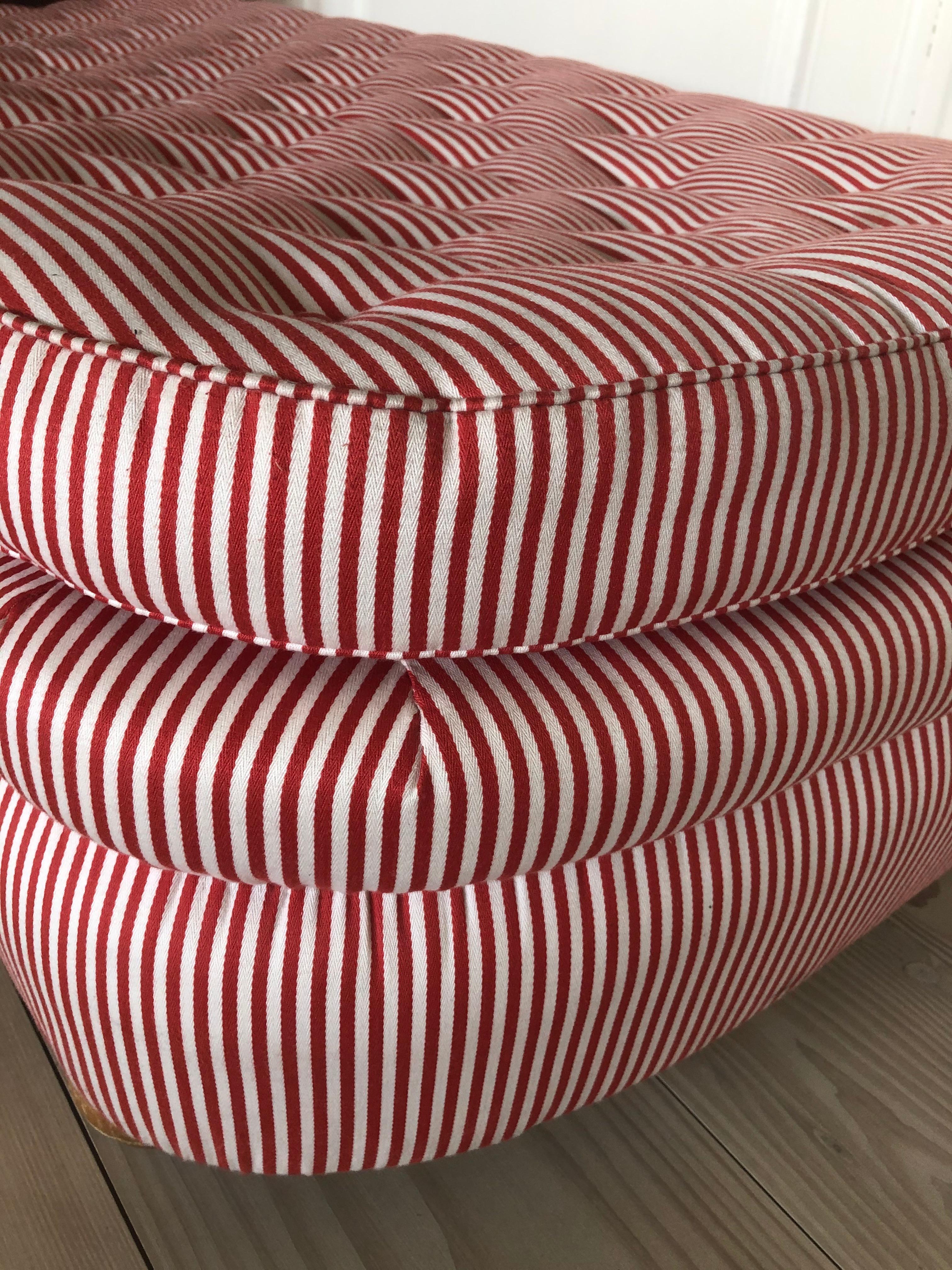 striped daybed