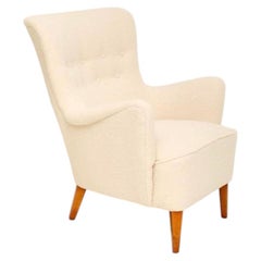 Poltrona vintage svedese di Folke Ohlsson per Dux