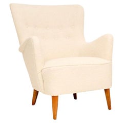 Swedish Vintage Armchair by Folke Ohlsson for Dux