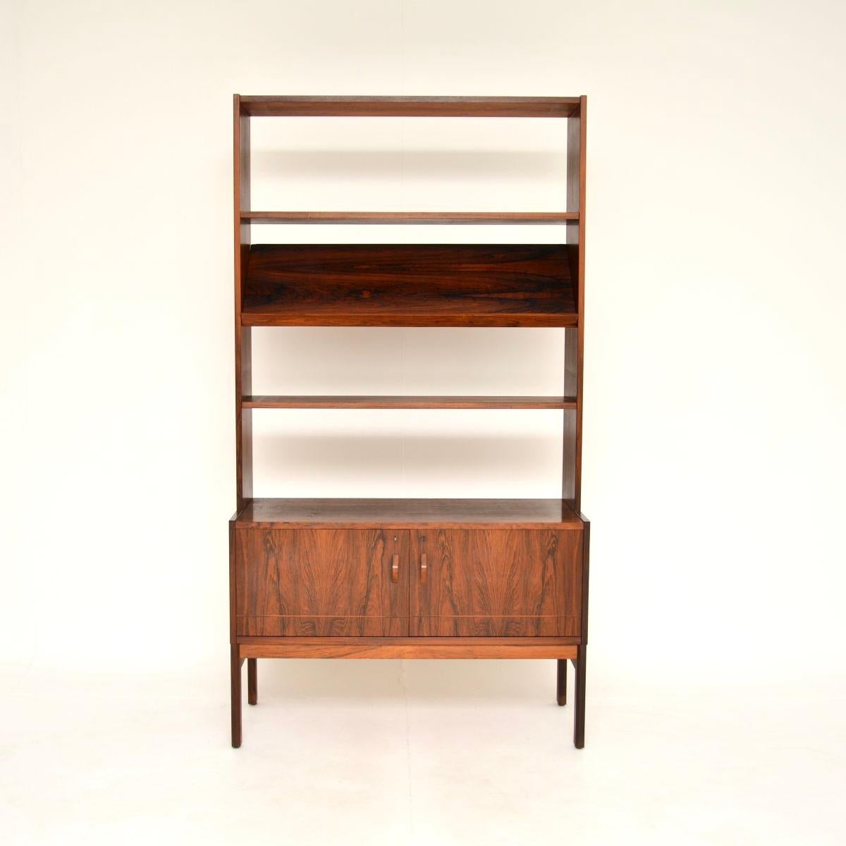 Mid-Century Modern Swedish Vintage Bookcase / Cabinet For Sale