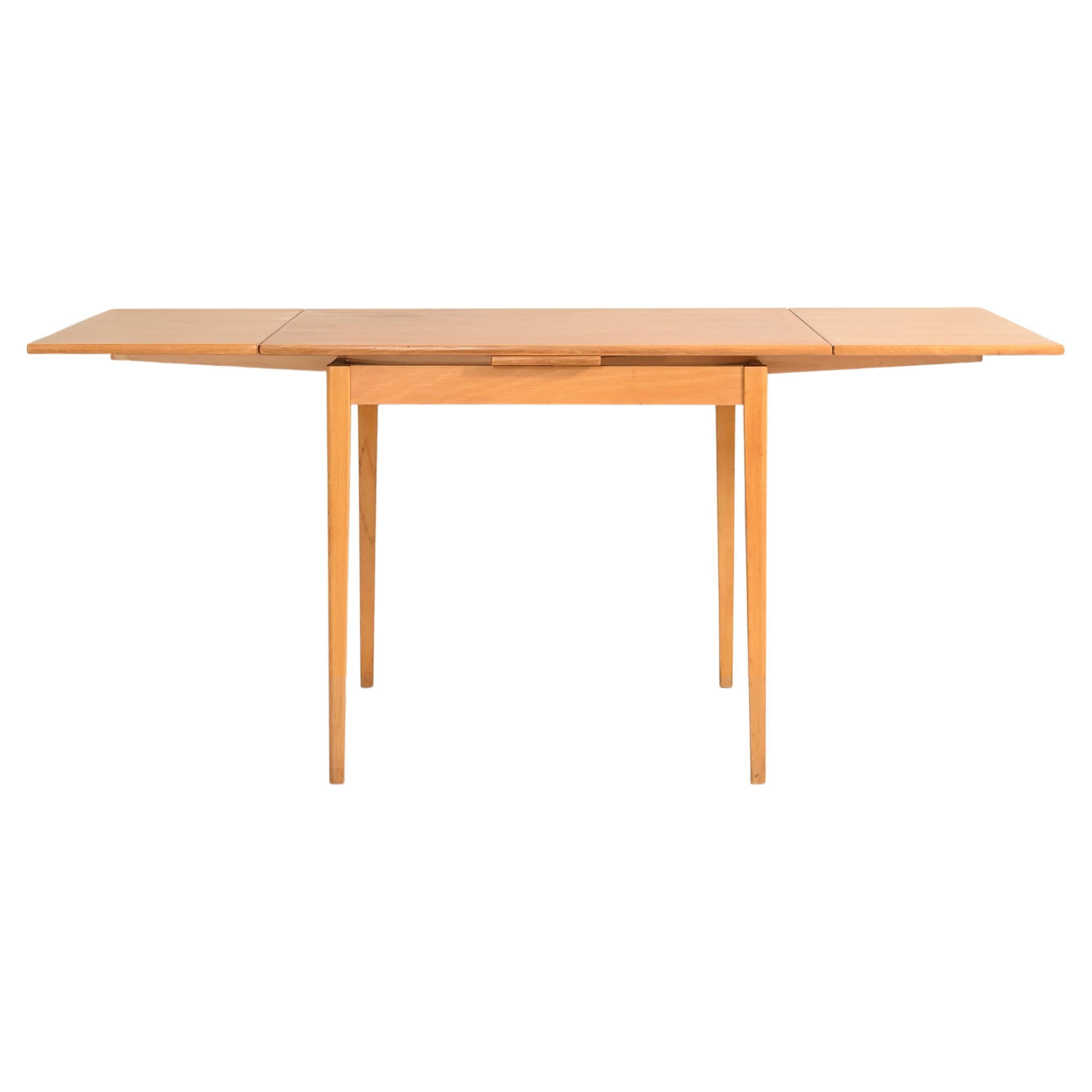 Swedish Vintage Extendable Teak Wood Table