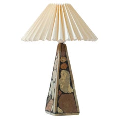 Swedish vintage Gotland ‘fossil’ table lamp