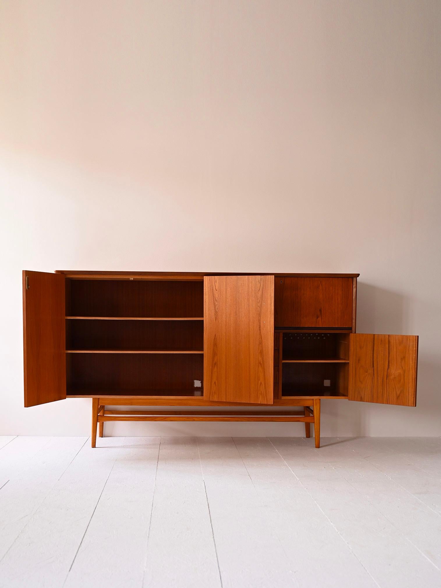 Scandinavian Modern Swedish vintage highboard