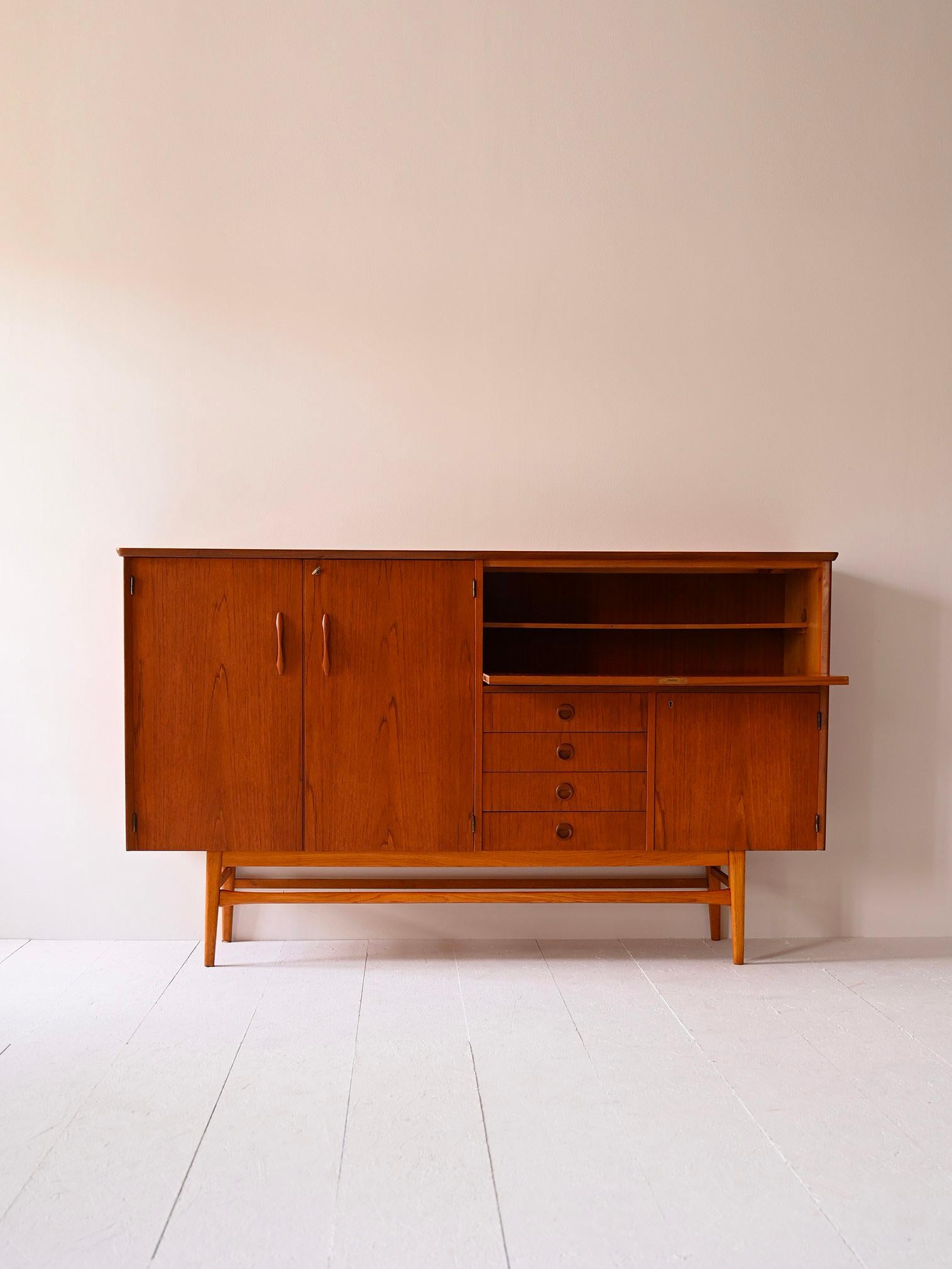 Scandinavian Swedish vintage highboard
