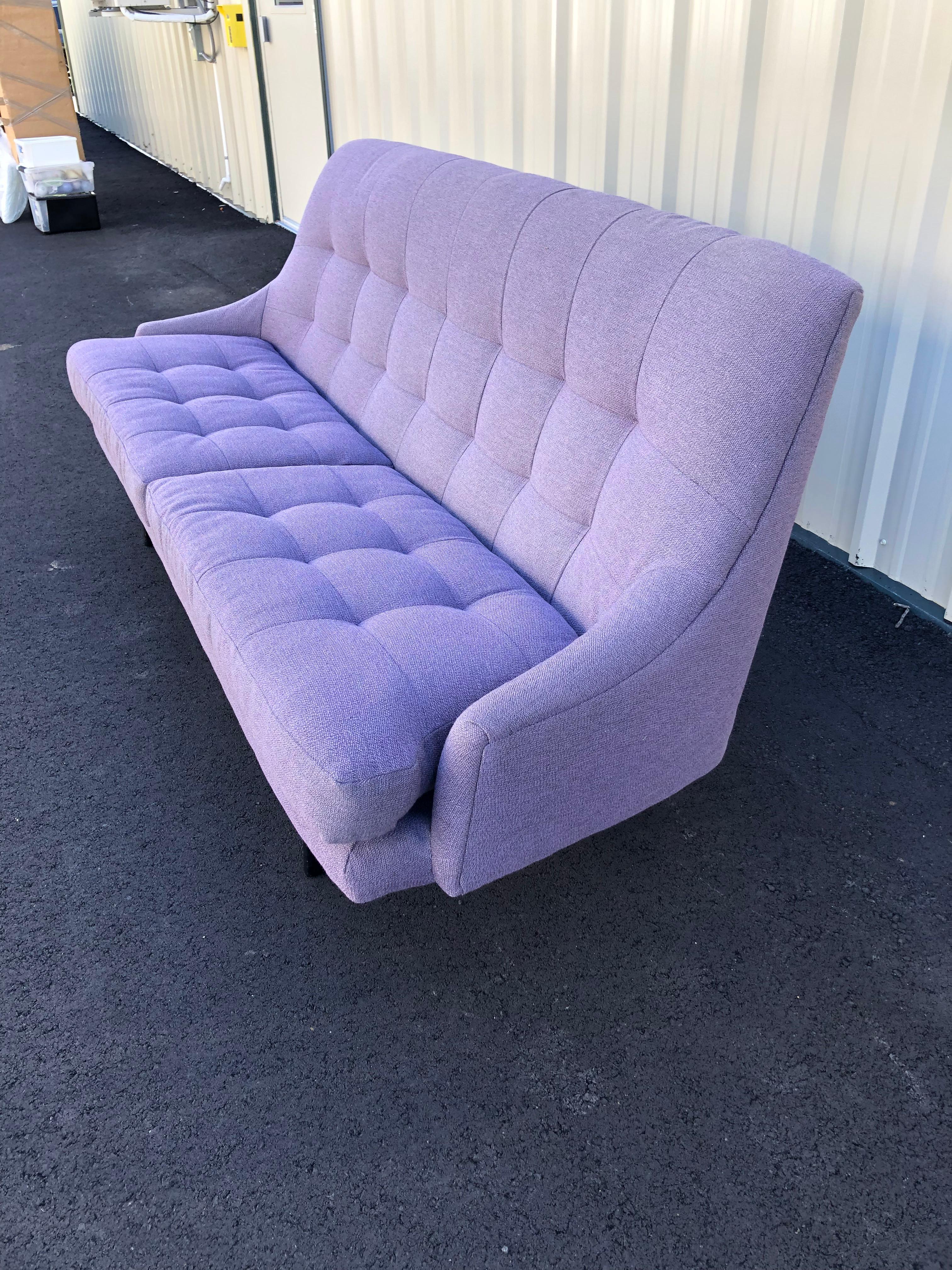 Swedish Vintage Mid Century Modern Sofa  For Sale 13